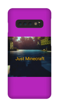 Just Minecraft samsung phone case