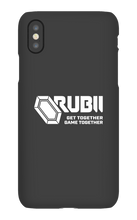 Rubii iPhone Phone Cases (white logo)