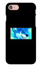 blue wolf iPhone Phone Cases