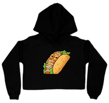 Lit taco crop hoodie