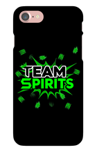 Team Spirits Green Theme iPhone Phone Cases
