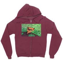 relaxing kakomashu Zip Up Hoodie