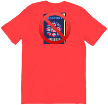 No Vax Passports T-Shirts Back Print