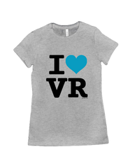 Camiseta I Love VR AZUL (corte de chica)