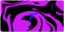 Team Fierce Mousepad-  Purple & Black Swirl