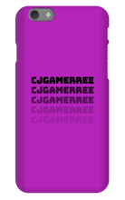 CJGamerRee iPhone Phone Cases