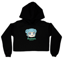 Goth GF Cropped Hoodie