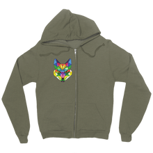 corpus_kitsune Zip Up Hoodie