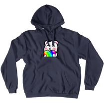 Rainbow Heart Hoodies (No-Zip/Pullover)