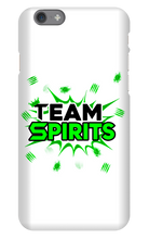 Team Spirits Green Theme iPhone Phone Cases