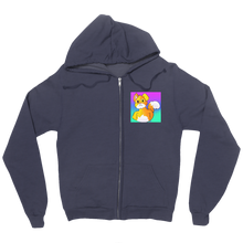 Cat's Zip Up Hoodie (Small Image)