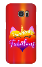 Purrfectly Fabulous Samsung Phone Cases