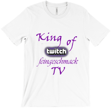 King of Twitch T-Shirt (schwarz/weiß)