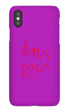 bman's iphone case (blue is not my fav color)
