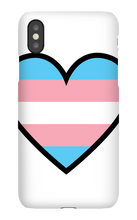 Transgender Show Heart Logo iPhone Case