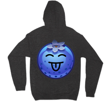 Blueberry hoodie-back