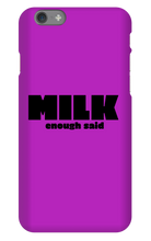 Milk iPhone Phone Cases