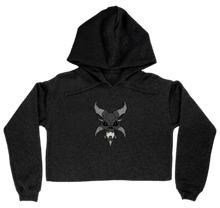 Demon Logo Women's Cropped Hoodie