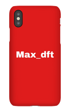 max_dft_tw iPhone Phone Cases