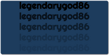 legendarygod86 XXL Gaming Mousepad