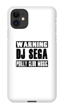 DJ Sega Warning iPhone Case