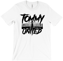 TommyUnited Black Logo Tee