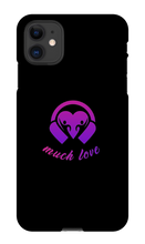 much love logo iPhone Phone Cases