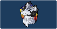 Headphone Wolf XXL Gaming Mousepad