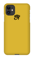 Eye Of Horus iPhone Case (Black)