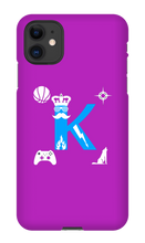 keekster_ Logo (White) iPhone Phone Cases