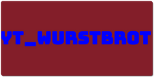 yt_wurstbrot XXL Gaming Mousepad