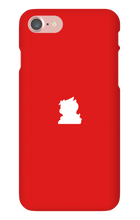 Funda iPhone Logo Blanco