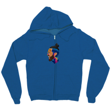 Lovaboi Comic Face Zip-Up-Hoodie