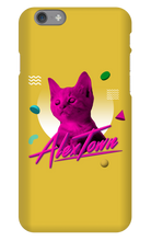 AlexTown Pink Cat Mascot iPhone Case
