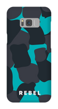 REBEL Cyan Samsung Case