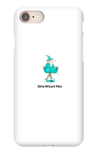 Girly Wizard Man iPhone Case