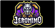 HeyJeronimo XXL Gaming Mousepad Logo