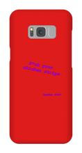 Chickenstrips purple text Samsung Phone Cases