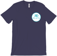RDandoPlays Logo T-Shirt - White & Blue