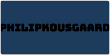 philipkousgaard XXL Gaming Mousepad