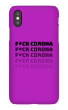F*ck corona iPhone Case
