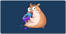 Galaxy Zuckerdonut Hamster XXL Gaming Mousepad
