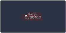 Kaitlyn Syaoran XXL Gaming Mousepad