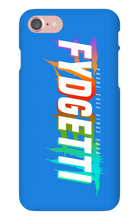 FYDGETTI White Text Design iPhone Case