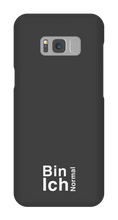 Bin ich Normal Samsung Cases Dunkel Unten