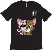 pixShirt Cyborgkatze dunkel
