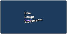 Live Laugh Livestream Twitch Colors