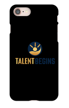 Talent Begins iPhone Case