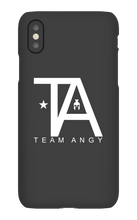 Team Angy Iphone Case || Logo White