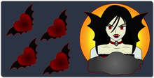 Vampire w/ Bat Wings XXL Gaming Mousepad